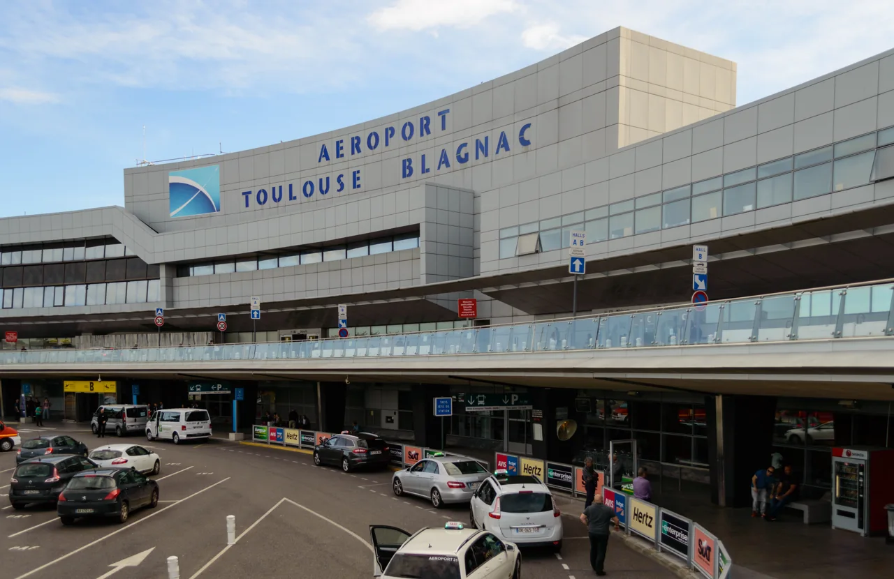 Terminal do aeroporto de Toulouse-Blagnac